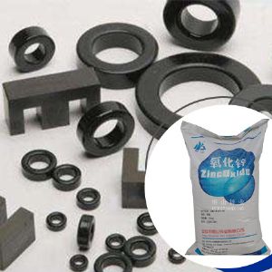 Soft magnetic ferrite for Zinc Oxide